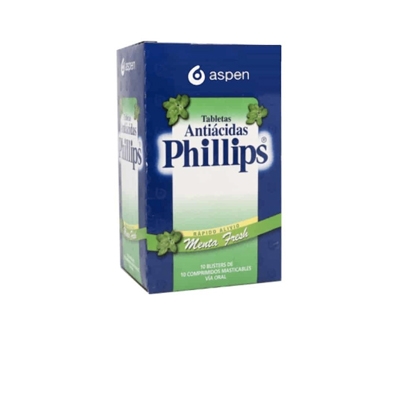 Phillips-x-10-comprimidos-masticables