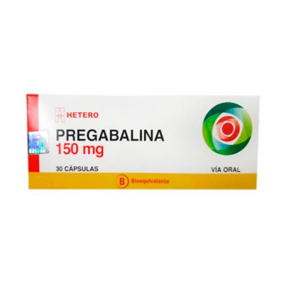 Imagen de Pregabalina 150 mg x 30 cápsulas