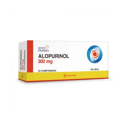 Imagen de Alopurinol 300 mg x 20 comprimidos