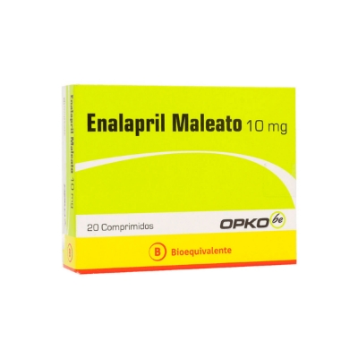 Imagen de Enalapril 10 mg x 20 comprimidos